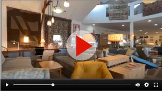 Play video of furniture showroom