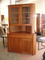 Van Hollow Custom Corner Cabinet