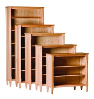 Woodforms Cherry Bookcases