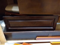 Raised Panel Bed Drawers Twin-Full