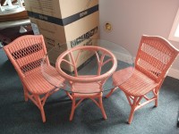 Breakfast Bistro Chair and Table Set (2 Available)