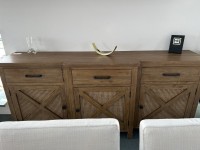 Silvia 79" Teak Sideboard