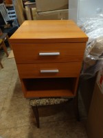 Scanbirk 2 Drawer Nightstand