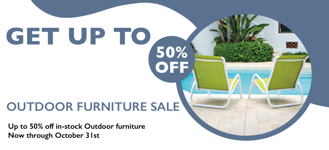 OUTDOOR FURNITURE SALE - TEAK - POLYMER - ALUMINUM - WICKER - IPE