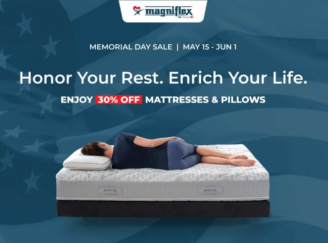 Magniflex Memorial Day Sale